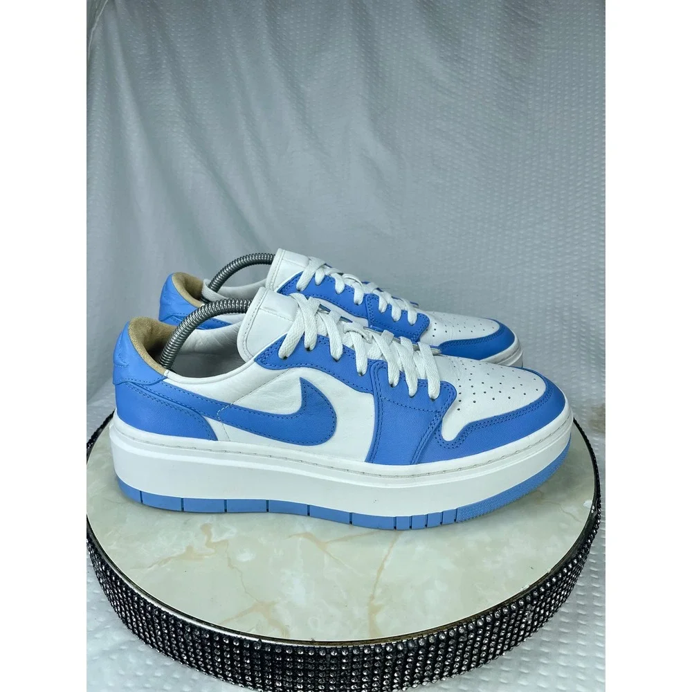 Nike Air Jordan 1 Elevate Low Platform Sneakers Womens 12 University Blue Shoes